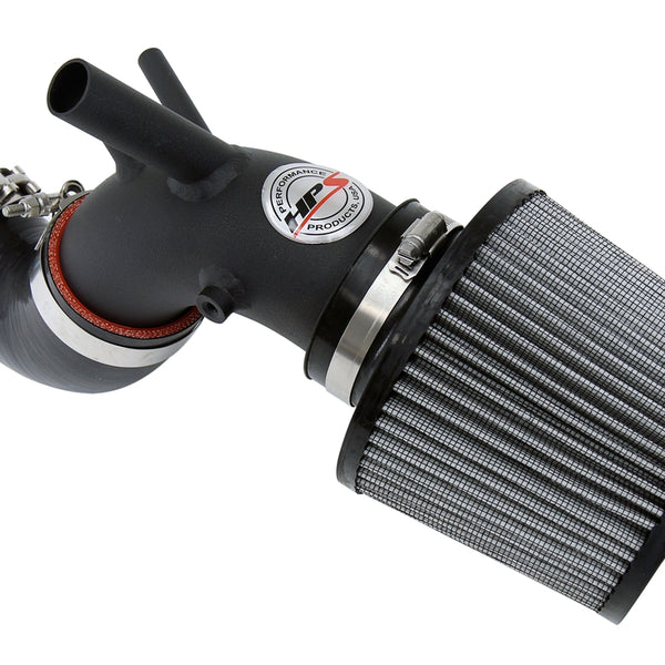 HPS Performance Shortram Air Intake Kit (Black) - Hyundai Genesis Coupe 2.0T Turbo (2013-2014)