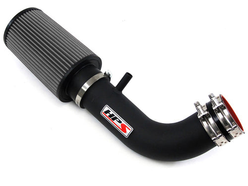 HPS Performance Shortram Air Intake Kit (Black) - Jeep Wrangler 3.8L V6 (2007-2011)