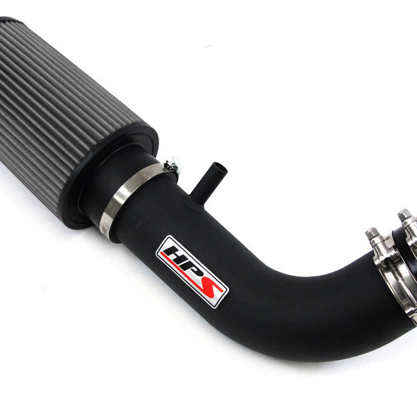 HPS Performance Shortram Air Intake Kit (Black) - Jeep Wrangler 3.8L V6 (2007-2011)
