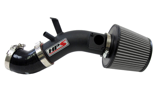 HPS Black Shortram Cold Air Intake Kit Toyota 2005-2008 Corolla 1.8L 827-500WB