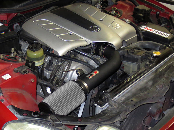 HPS Performance Shortram Cold Air Intake Kit Installed Lexus 2001-2005 GS430 4.3L V8 827-503
