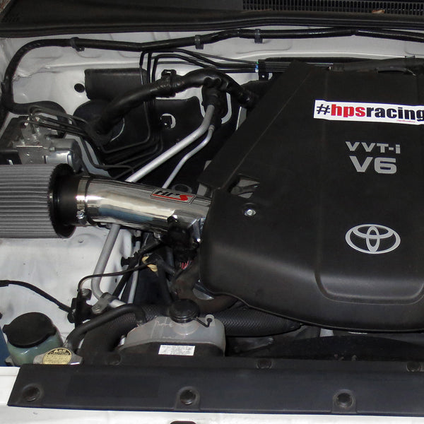 HPS Performance Shortram Cold Air Intake Kit Installed Toyota 2007-2009 FJ Cruiser 4.0L V6 827-506