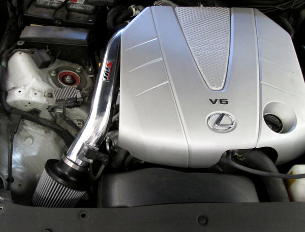 HPS Performance Shortram Cold Air Intake Kit Installed Lexus 2006-2011 GS350 3.5L V6 827-511