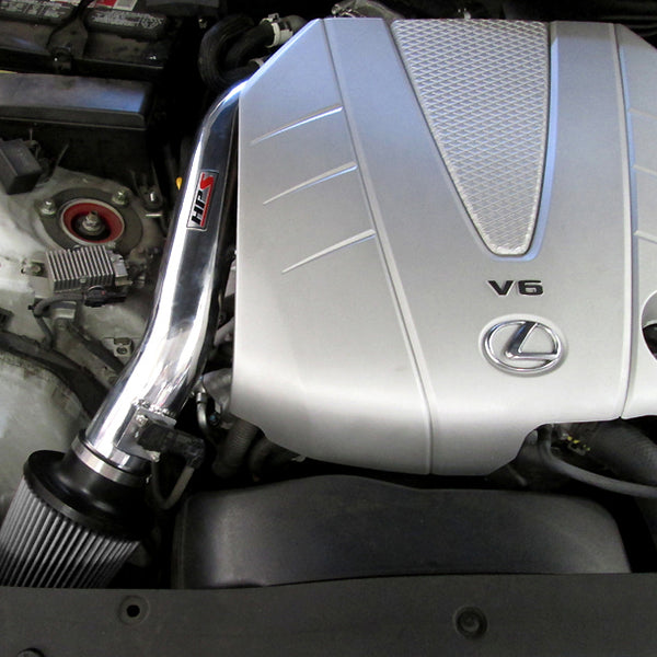 HPS Performance Shortram Cold Air Intake Kit Installed Lexus 2006-2011 GS350 3.5L V6 827-511