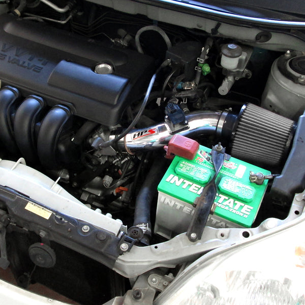 HPS Performance Shortram Cold Air Intake Kit Installed Toyota 2003-2004 Matrix XR 1.8L 827-513