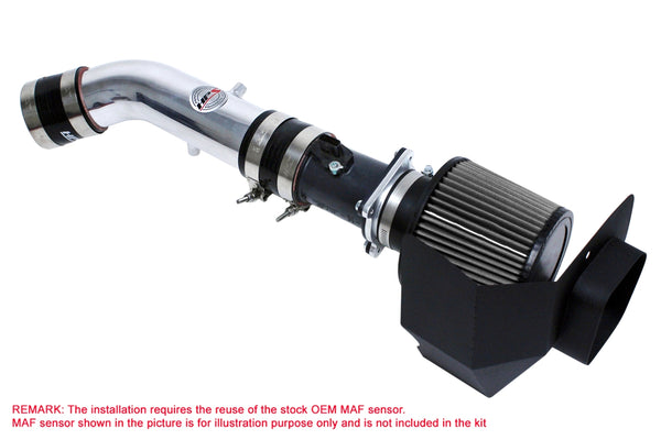 HPS Performance Shortram Air Intake Kit (Polish) - Nissan 350Z 3.5L V6 (2003-2006) Includes Heat Shield