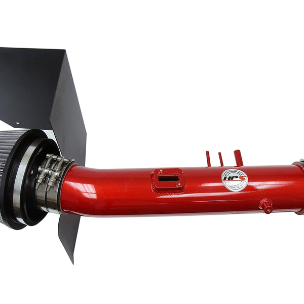 HPS Performance Shortram Air Intake Kit (Red) - Toyota Tundra 4.7L V8 (2005-2006) Includes Heat Shield
