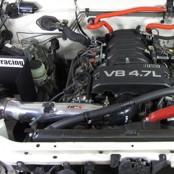 HPS Performance Shortram Cold Air Intake Kit Installed Toyota 2005-2007 Sequoia 4.7L V8 827-523