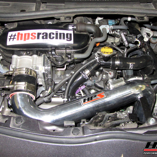 HPS Performance Shortram Cold Air Intake Kit Installed Scion 2012-2015 iQ 1.3L US-Spec 827-527