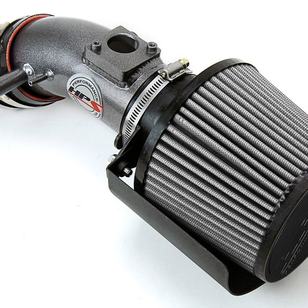 HPS Performance Shortram Air Intake Kit (Gunmetal) - Toyota Camry 3.5L V6 (2007-2017) Includes Heat Shield