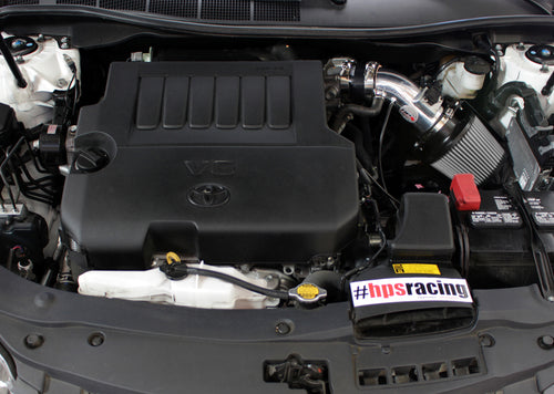 HPS Performance Shortram Cold Air Intake Kit Installed Toyota 2009-2016 Venza 3.5L V6 827-534