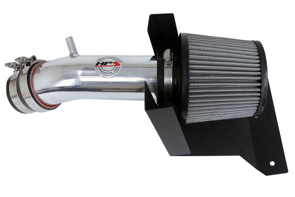 HPS Performance Shortram Air Intake Kit (Polish) - Hyundai Elantra 1.8L (2011-2016) Includes Heat Shield