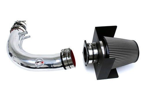 HPS Performance Shortram Air Intake Kit (Polish) - Ford Lobo 5.4L V8 (2001-2003) Includes Heat Shield