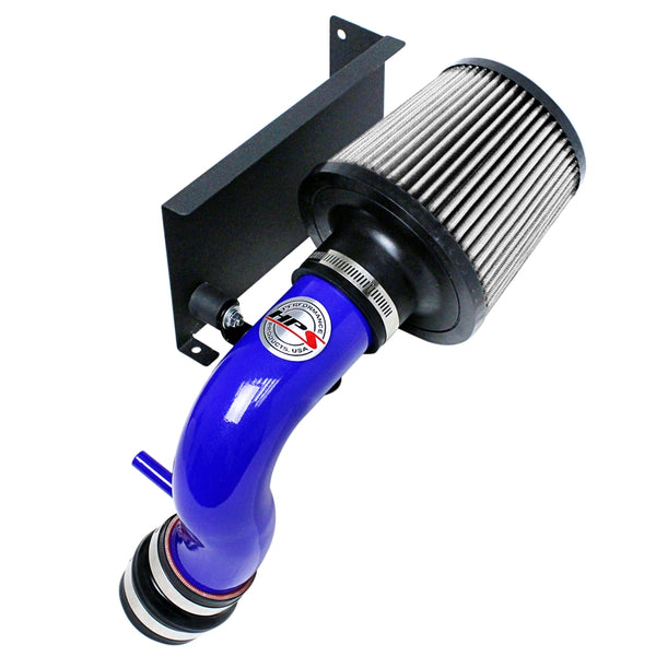 HPS Performance Shortram Air Intake Kit (Blue) - Mini Cooper S 1.6L Supercharged with Manual Trans. (2006) Includes Heat Shield