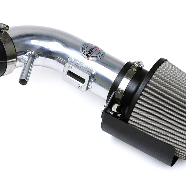 HPS Performance Shortram Air Intake Kit (Polish) - Nissan Altima 2.5L 4Cyl (2007-2012) Includes Heat Shield