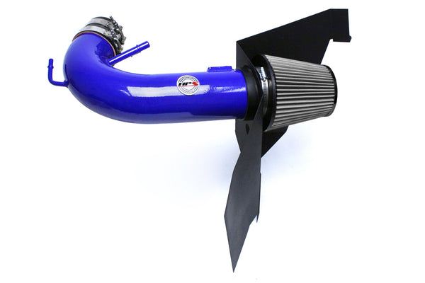 HPS Blue Shortram Cold Air Intake Kit Ford 2015-2017 Mustang GT V8 5.0L 827-556BL