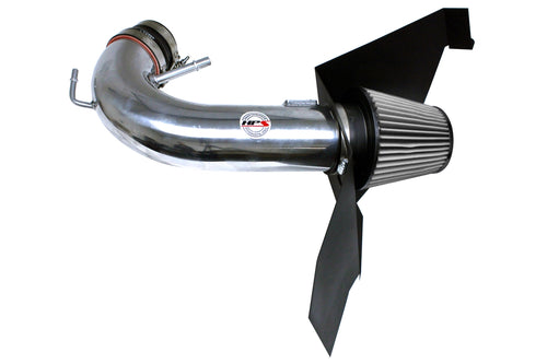 HPS Performance Shortram Air Intake Kit (Polish) - Ford Mustang GT 5.0L V8  (2015-2017) Includes Heat Shield