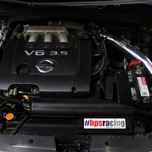 HPS Performance Shortram Cold Air Intake Kit Installed Nissan 2004-2008 Maxima V6 3.5L 827-558