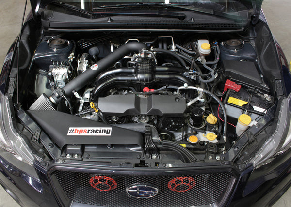 HPS Performance Shortram Cold Air Intake Kit Installed Subaru 2013-2017 Outback 2.5L Non Turbo 827-563