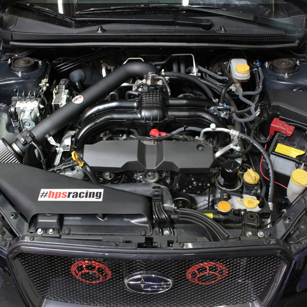 HPS Performance Shortram Cold Air Intake Kit Installed Subaru 2013-2017 Outback 2.5L Non Turbo 827-563
