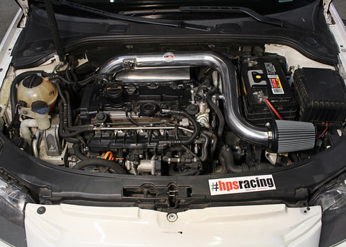 HPS Performance Shortram Cold Air Intake Kit Installed Volkswagen 2006-2008 Passat 2.0T Turbo FSI Manual Trans. 827-565