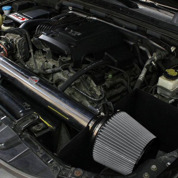 HPS Performance Shortram Cold Air Intake Kit Installed Nissan 2005-2015 Xterra 4.0L V6 827-567