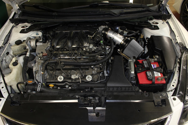HPS Performance Shortram Cold Air Intake Kit Installed Nissan 2007-2012 Altima V6 3.5L 827-572