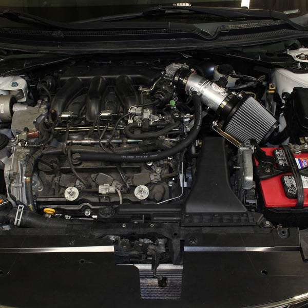 HPS Performance Shortram Cold Air Intake Kit Installed Nissan 2007-2012 Altima V6 3.5L 827-572