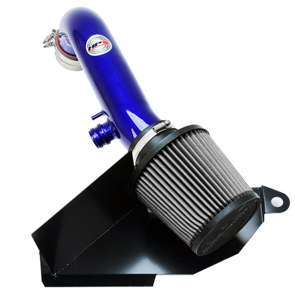 HPS Performance Shortram Air Intake Kit (Blue) - Volkswagen Golf R 2.0T TSI Turbo (2015-2020) Includes Heat Shield