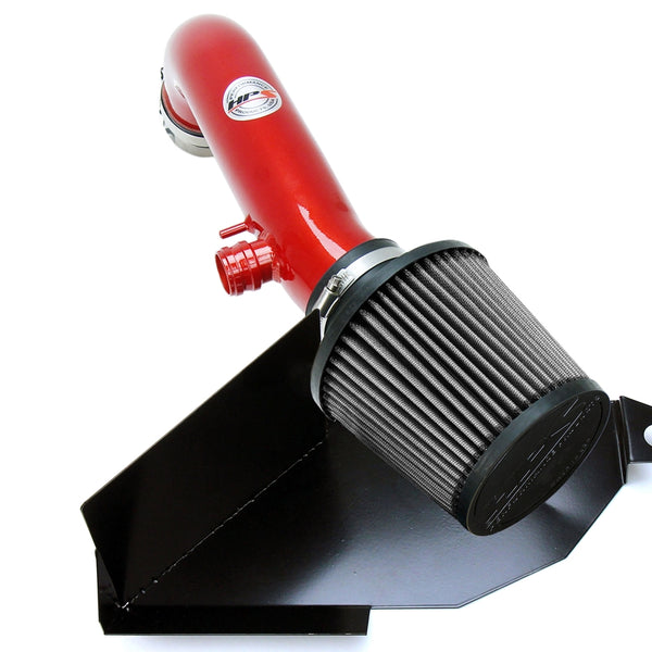 HPS Performance Shortram Air Intake Kit (Red) - Audi A3 Quattro 2.0T TFSI Turbo (2015-2017) Includes Heat Shield