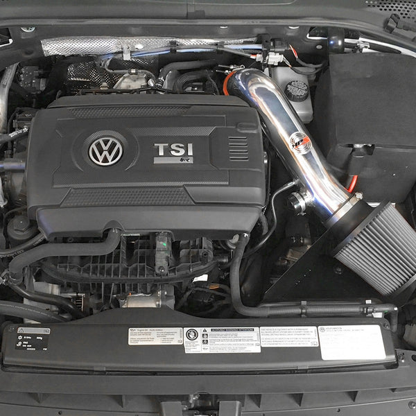 HPS Performance Shortram Cold Air Intake Kit Installed Volkswagen 2019-2020 Jetta GLI 2.0T TSI Turbo 827-577