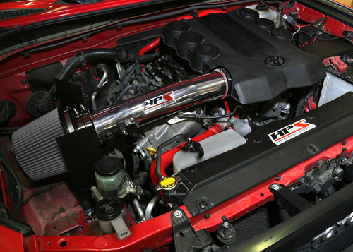 HPS Performance Shortram Cold Air Intake Kit Installed Toyota 2010-2017 4Runner 4.0L V6 827-583