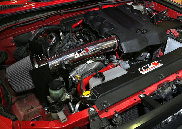 HPS Performance Shortram Cold Air Intake Kit Installed Toyota 2010-2017 4Runner 4.0L V6 827-583