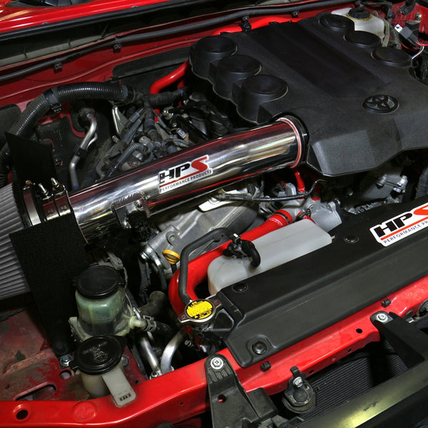 HPS Performance Shortram Cold Air Intake Kit Installed Toyota 2010-2017 4Runner 4.0L V6 827-583