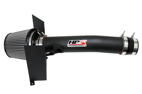 HPS Performance Shortram Air Intake Kit (Black) - Toyota FJ Cruiser 4.0L V6 (2010-2014) Includes Heat Shield