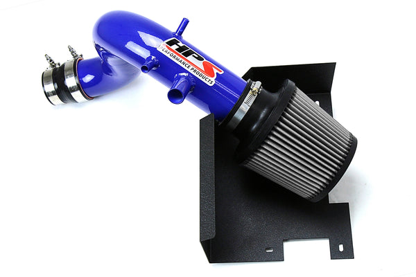 HPS Blue Shortram Cold Air Intake Kit Kia 2011-2015 Optima 2.0L Turbo 827-587BL