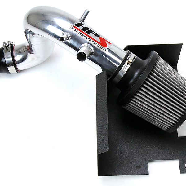 HPS Performance Shortram Air Intake Kit (Polish) - Hyundai Sonata 2.0L Turbo (2011-2014) Includes Heat Shield