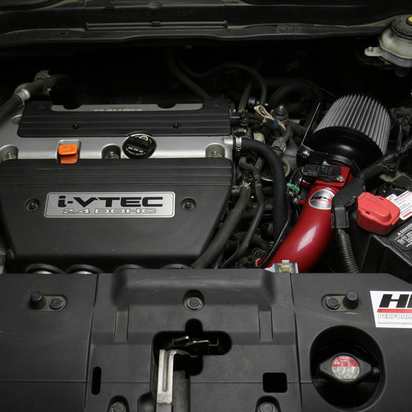 HPS Performance Shortram Cold Air Intake Kit Installed Honda 2007-2009 CR-V 2.4L 827-588
