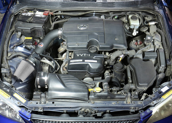 HPS Performance Shortram Cold Air Intake Kit Installed Lexus 2001-2005 IS300 3.0L 827-590