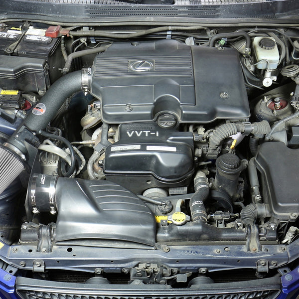 HPS Performance Shortram Cold Air Intake Kit Installed Lexus 2001-2005 IS300 3.0L 827-590