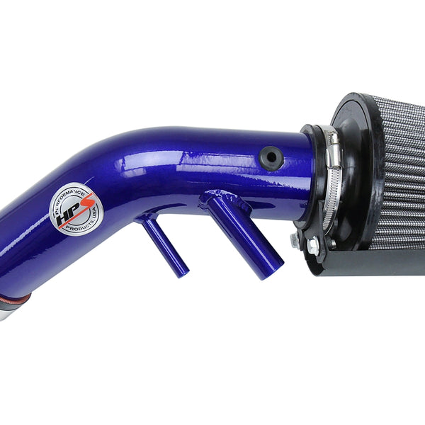 HPS Performance Shortram Air Intake Kit (Blue) - Kia Optima LX 1.6L Turbo (2016-2017) Includes Heat Shield