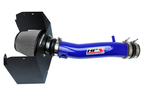 HPS Blue Shortram Cold Air Intake Kit Toyota 2016-2019 Tacoma 3.5L V6 827-595BL