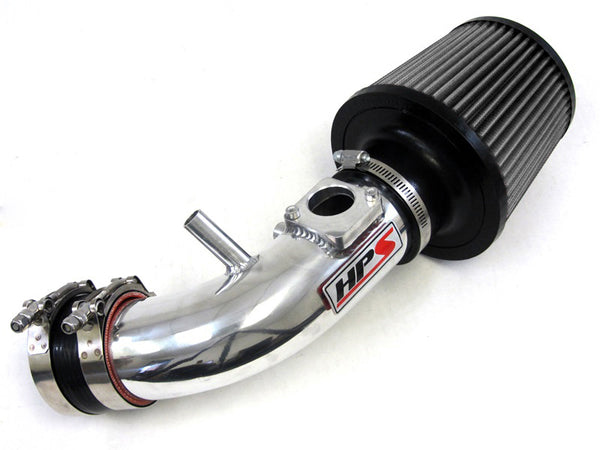 HPS Polish Shortram Cold Air Intake Kit Mazda 2007-2013 Mazdaspeed 3 2.3L Turbo 827-601P