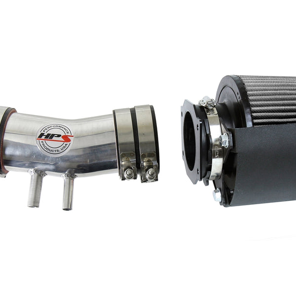 HPS Performance Shortram Air Intake Kit (Polish) - Nissan Frontier 3.3L V6 Non Supercharged (1999-2004) Includes Heat Shield