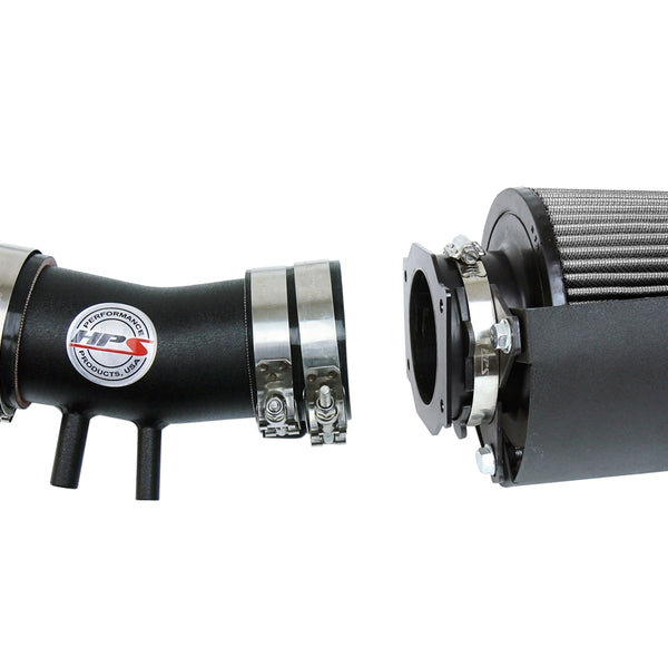HPS Performance Shortram Air Intake Kit (Black) - Nissan Frontier 3.3L V6 Non Supercharged (1999-2004) Includes Heat Shield