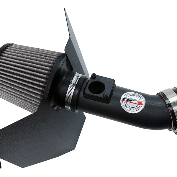 HPS Performance Shortram Air Intake Kit (Black) - Subaru WRX 2.0L Turbo (2002-2005) Includes Heat Shield