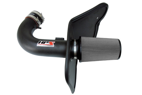 HPS Black Shortram Cold Air Intake Kit Chevy 2010-2015 Camaro SS 6.2L V8 827-607WB