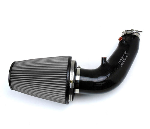 HPS Performance Shortram Air Intake Kit (Black) - Honda S2000 AP2 2.2L F22 drive-by-wire (2006-2009)