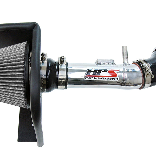 HPS Performance Shortram Air Intake Kit (Polish) - Mazda B4000 4.0L  V6 (2004-2009) Includes Heat Shield
