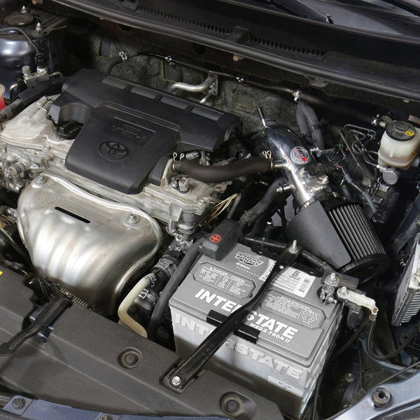 HPS Performance Shortram Cold Air Intake Kit Installed Toyota 2013-2017 Rav4 2.5L 827-612